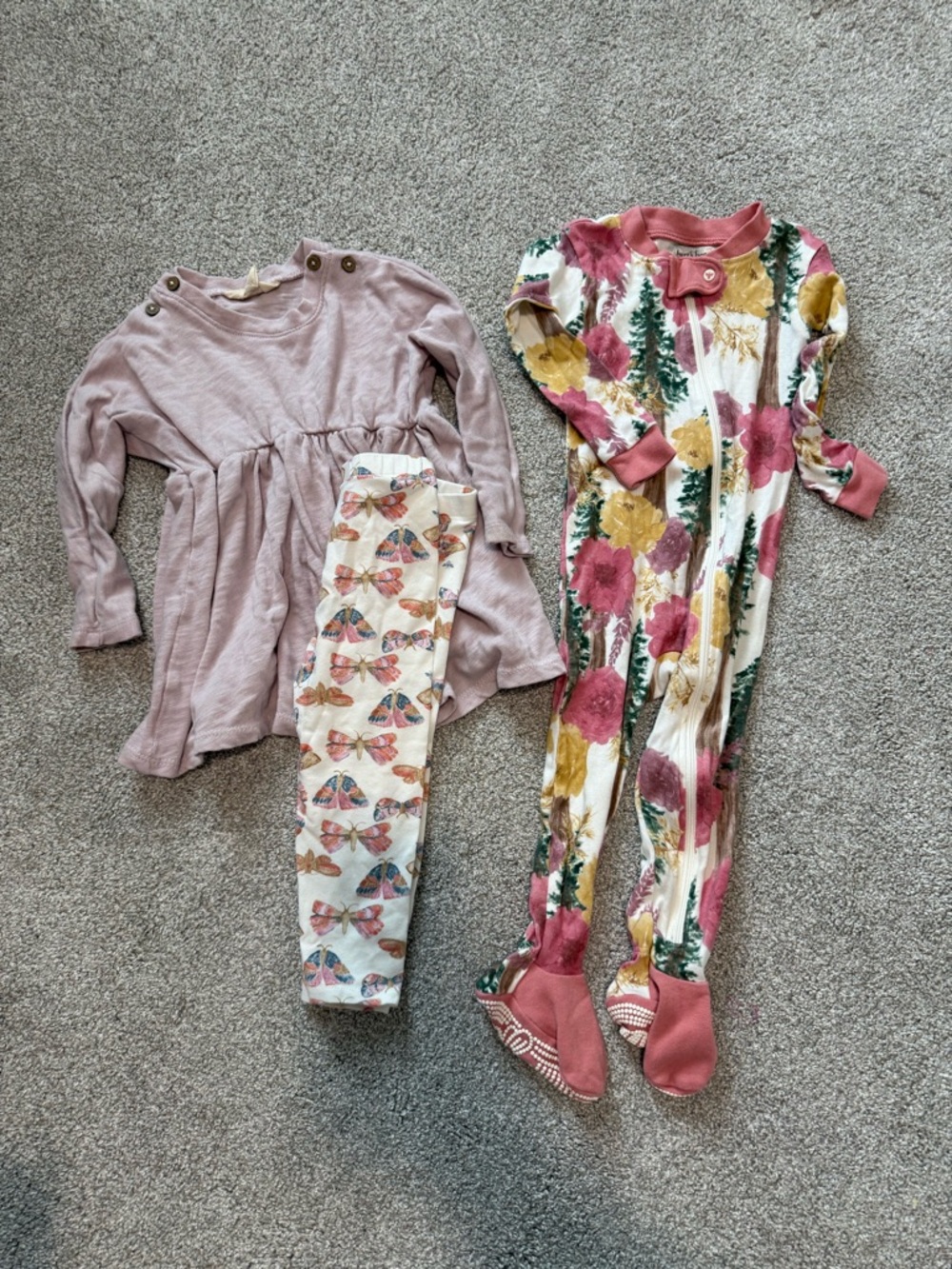 Burt's Bees Baby Girl 12 Month Bundle